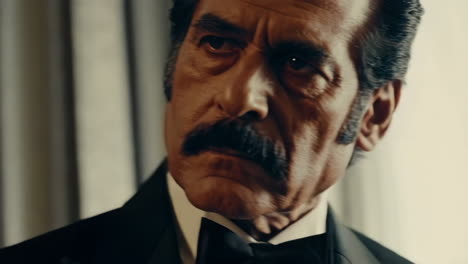 formal portrait of a man in a tuxedo