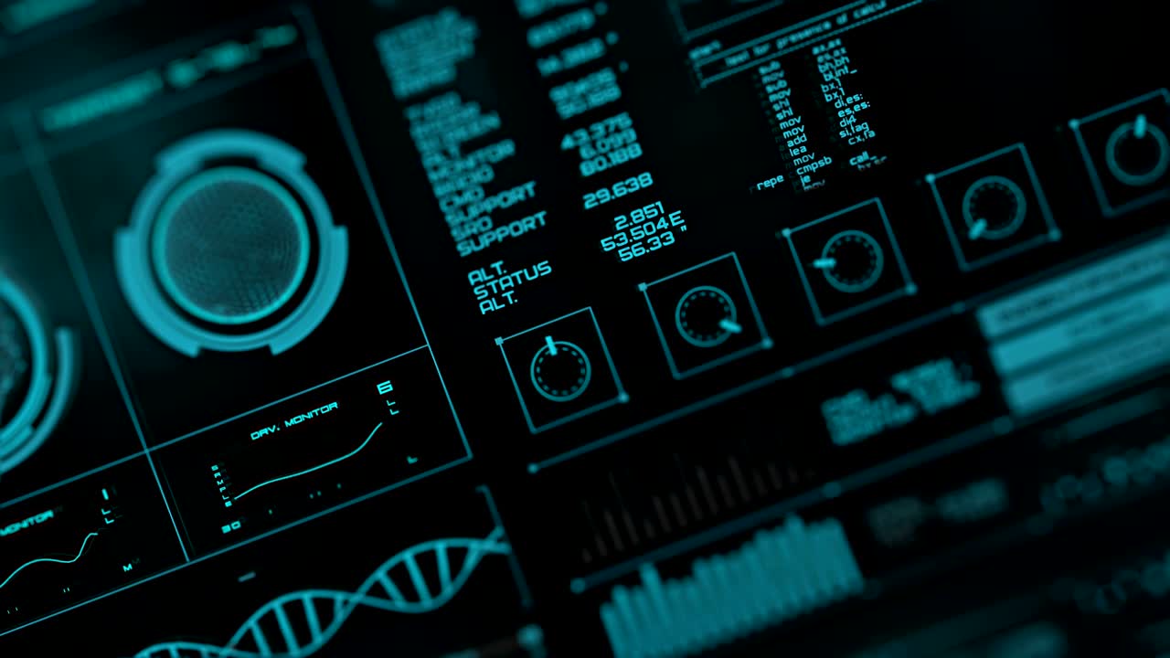 Futuristic interface | HUD | Digital screen