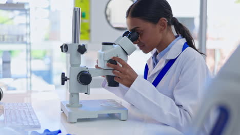 investigación médica y microscópica