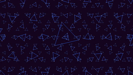 blue triangle pattern on black background stylish and intriguing design