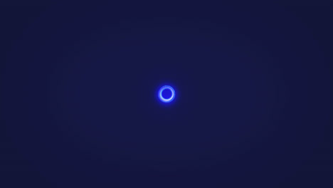 Blau-violetter-Abstrakter-Kreisförmiger-Radialer-Tunnellinienhintergrund,-Datenflusshintergrund