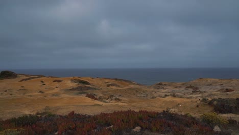 Toma-De-Cardán-En-Cámara-Lenta-Del-Hermoso-Paisaje-Del-Sur-De-Europa-En-España