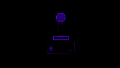 Animation-Eines-Violetten-Puffers-Auf-Schwarzem-Hintergrund