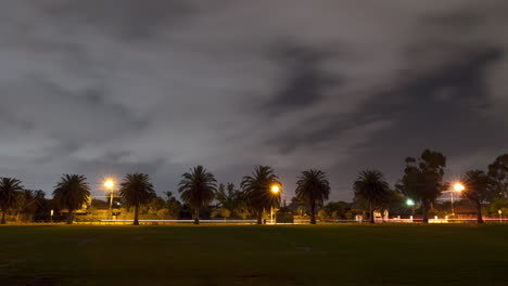 4k-Time-lapse-Cielo-Nocturno-De-Adelaida,-Australia