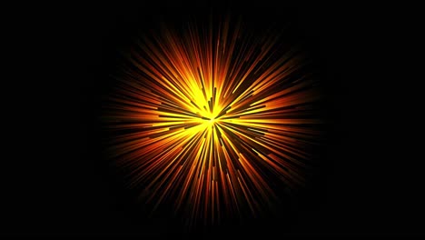 explosión abstracta de luz