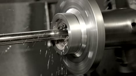 industry lathe machine work