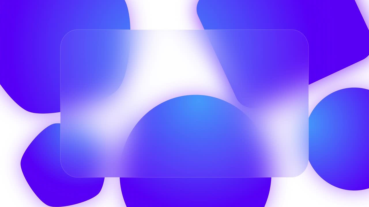 icono rectangular con espacio de copia para el producto de texto y el logotipo en fondo geométrico. fondos de video de stock, cambio, logotipo, resolución 4k, ángulo