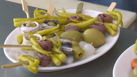spanish tapas platter