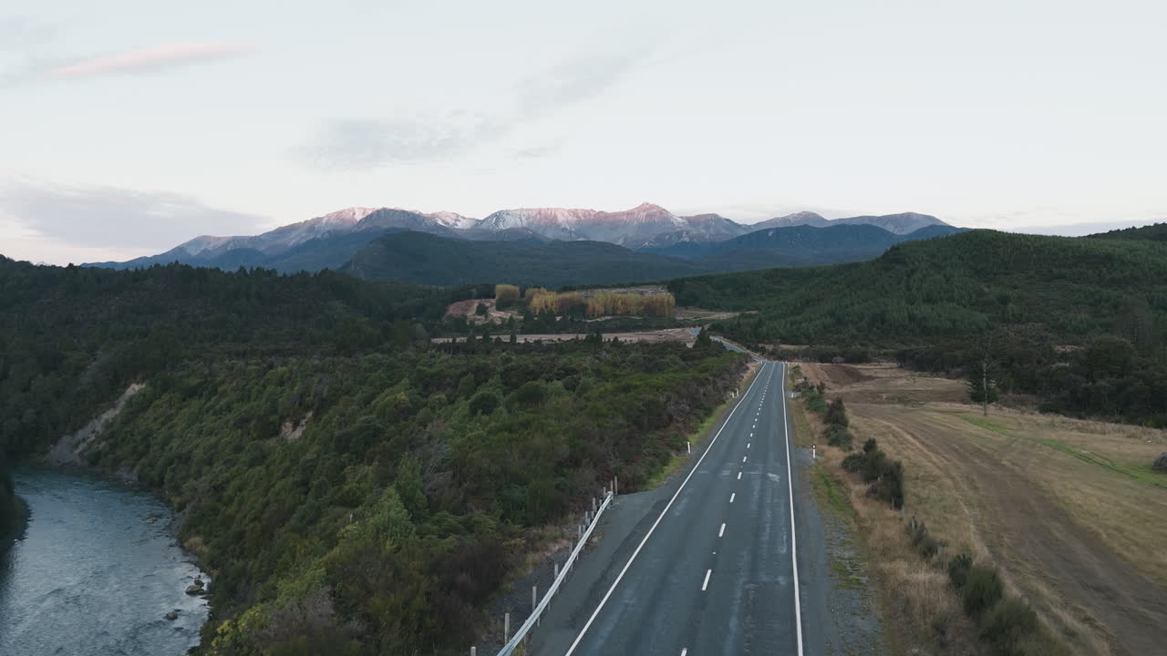 camino panorámico de montaña