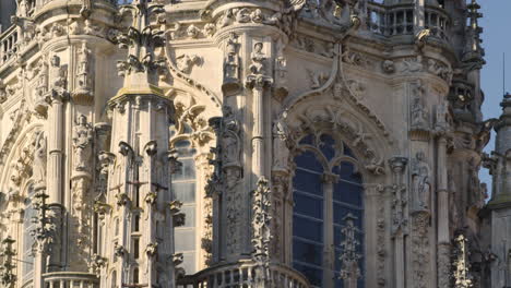 burgos cathedral, unesco world heritage site, burgos, spain, zoom out