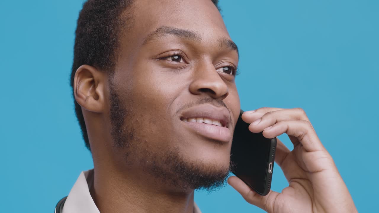 Man Talking on a Phone
