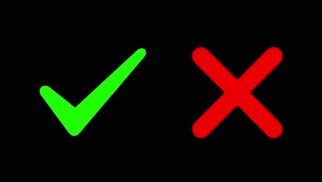 Check and Cross Marks