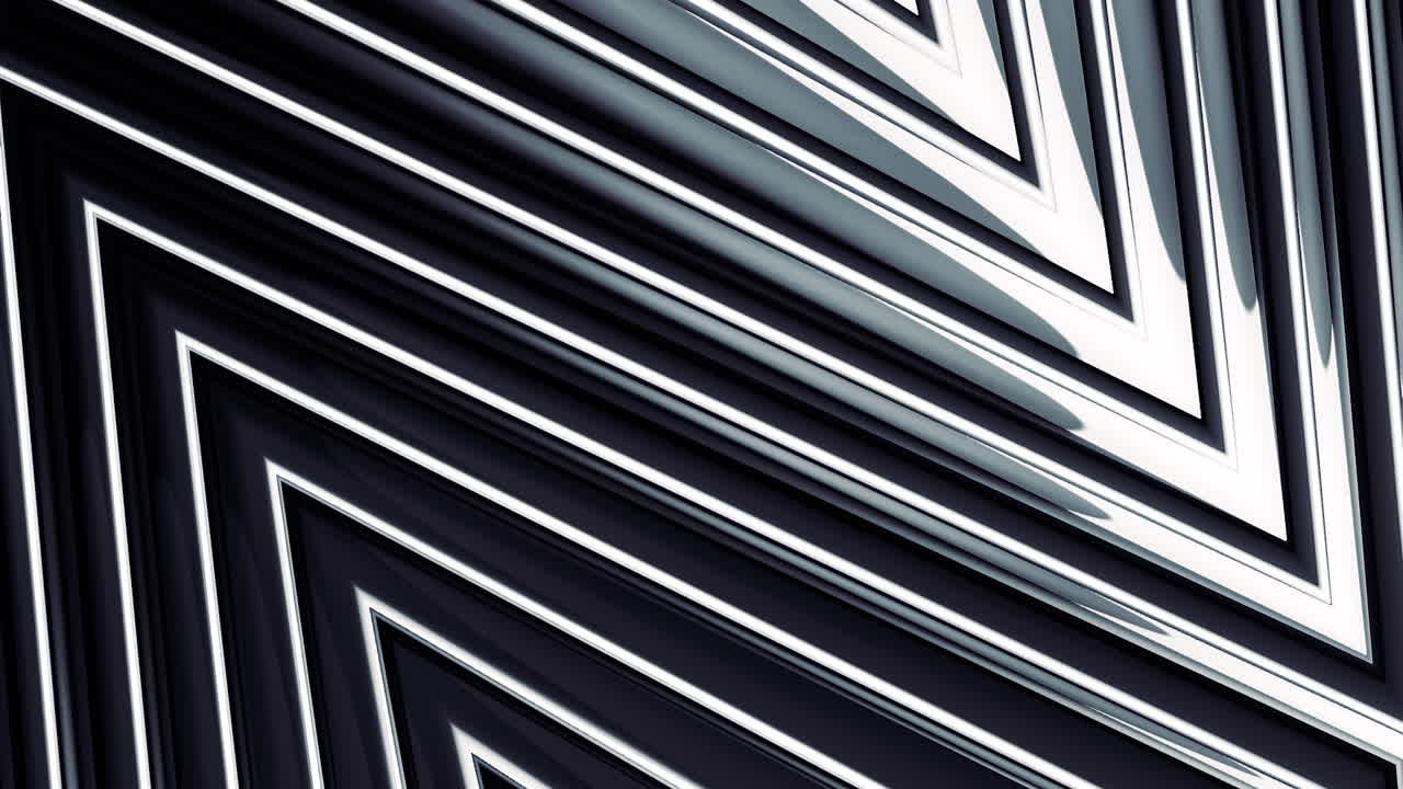 Pola Geometris Metalik Abstrak