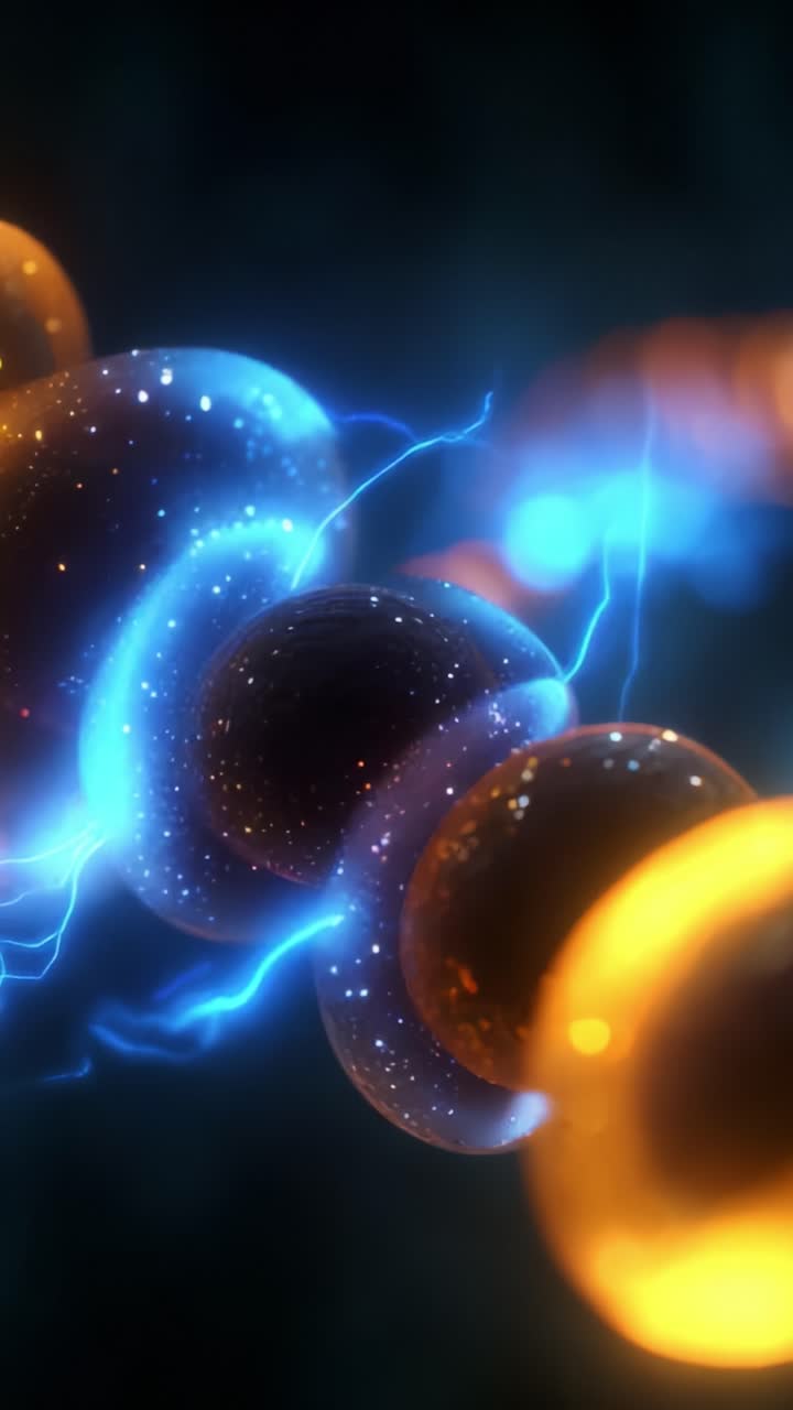 Nöronların ve Enerji Yayan Parçacıkların Dinamik Etkileşimi ile Moleküler Bağlantıların ve Elektrik Akımlarının Güzelliğini Sergileyen Çarpıcı Bir Deney