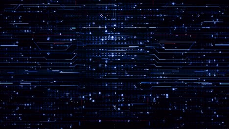 los fondos digitales de hitech azules de bucle