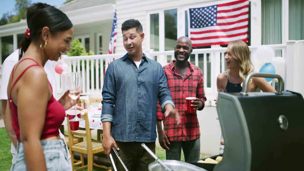 정말 바베큐가 없는 파티야?