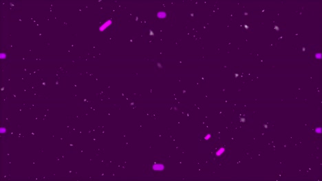 animation of purple shapes with playing chips