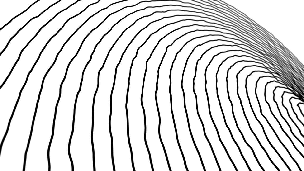 abstracto ondulante fractal colorido círculo de disco giratorio fondo moderno