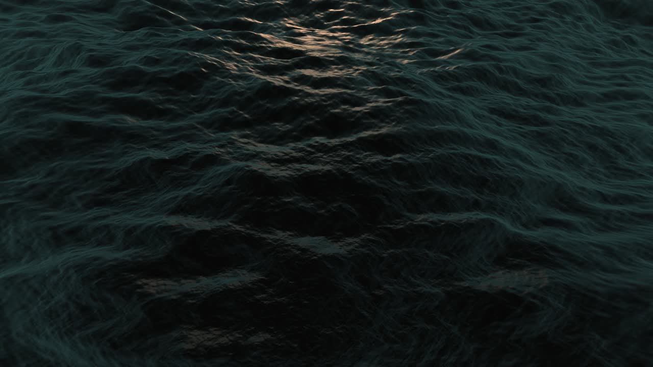 Big ocean waves and sun light.
