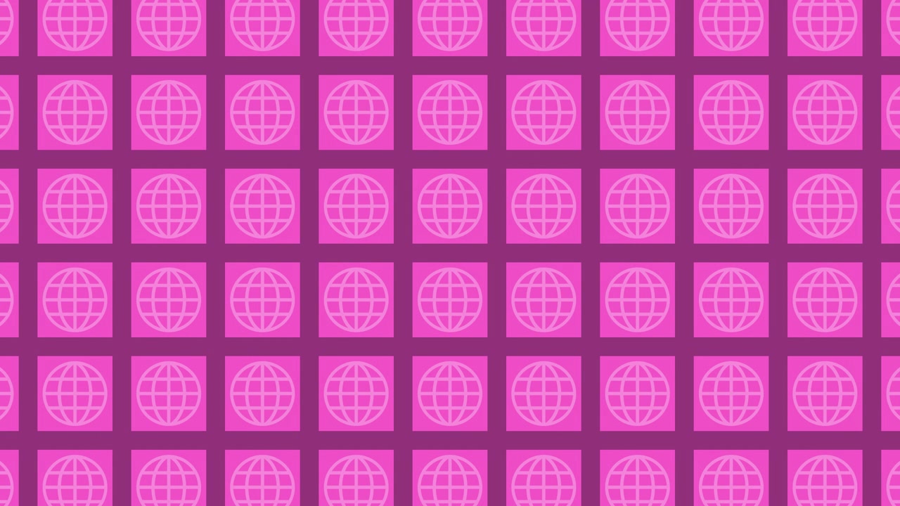 Sfondo con Motivo a Globi Rosa