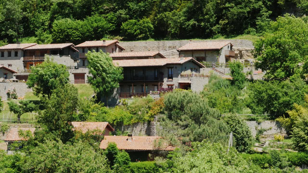 카탈로니아 스페인 3 루핏의 고대 마을