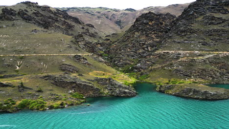 carril bici en el centro de otago