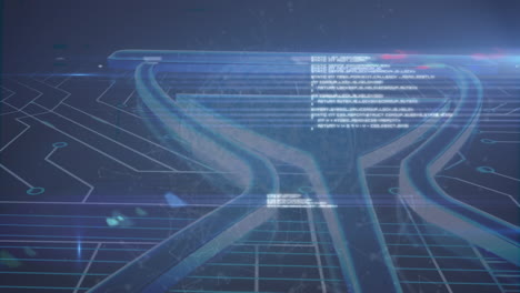 animazione dell'icona del timer dell'uovo incandescente, sulla scheda madre incandescente e l'elaborazione dei dati