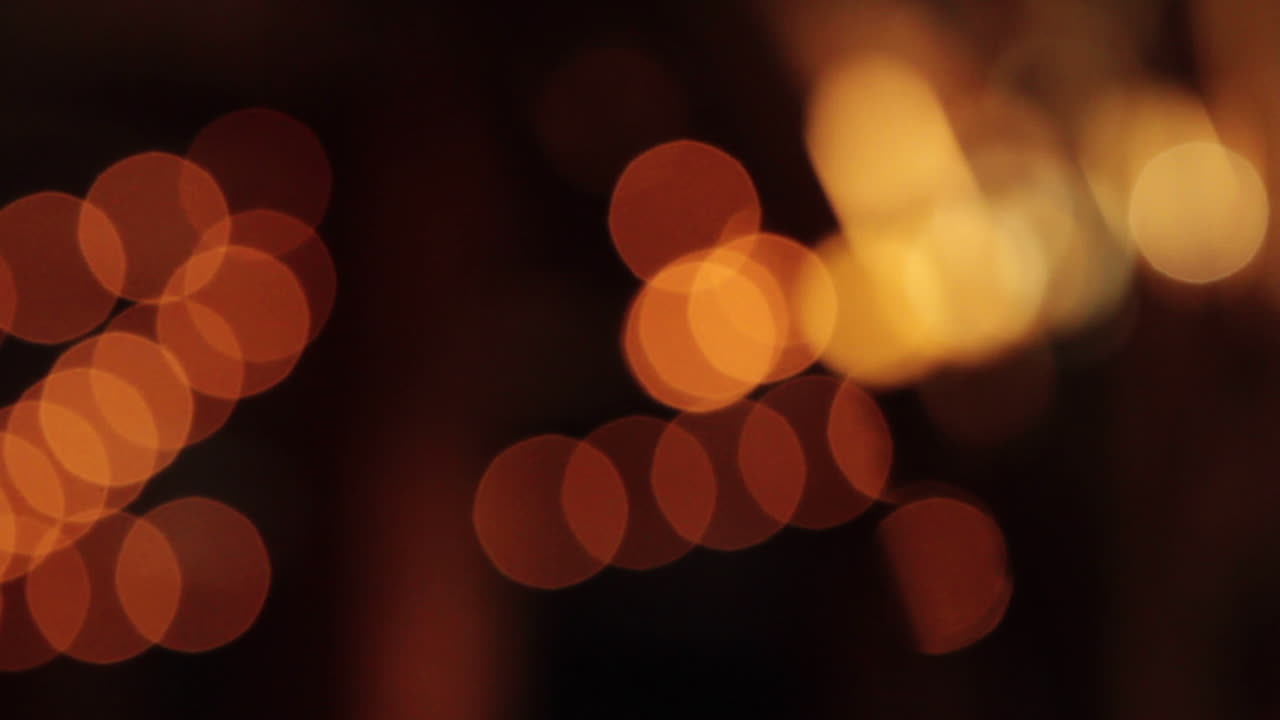 luces bokeh abstractas