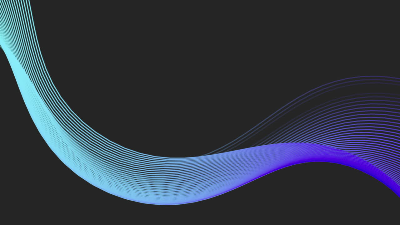 환상과 환각적인 복고풍 보라색 파도 패턴