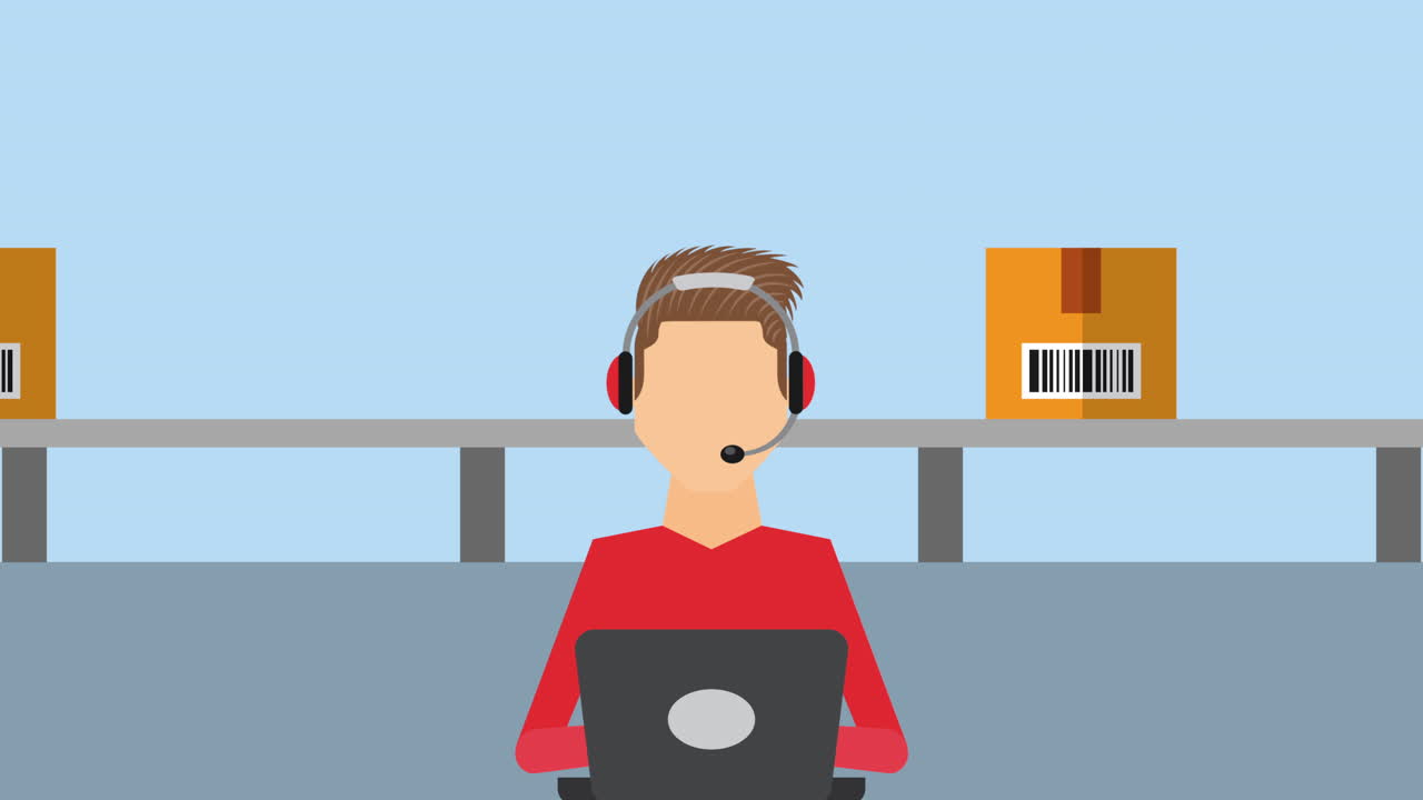 logistic service with male agent support