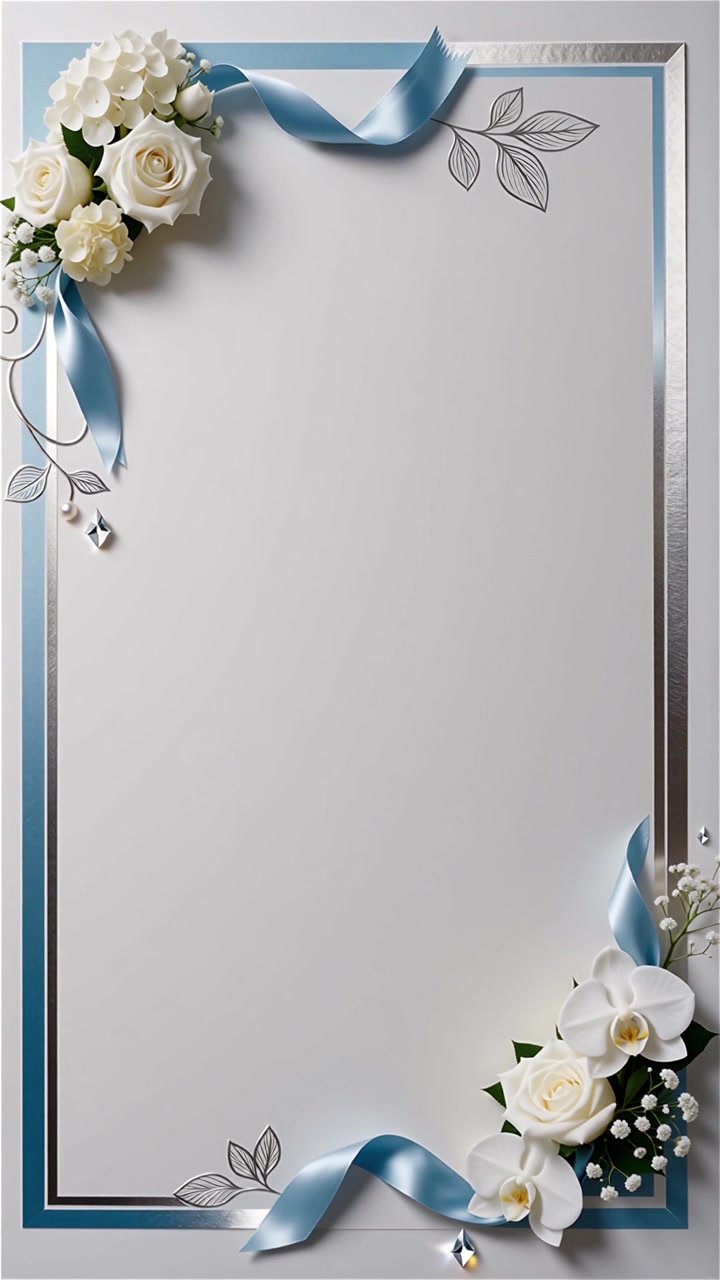 Sfondo per invito di matrimonio di lusso minimalista