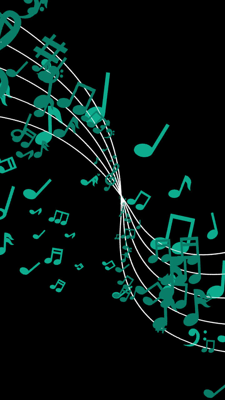 추상적인 음악 디자인