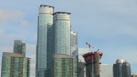 skyscrapers in downtown toronto