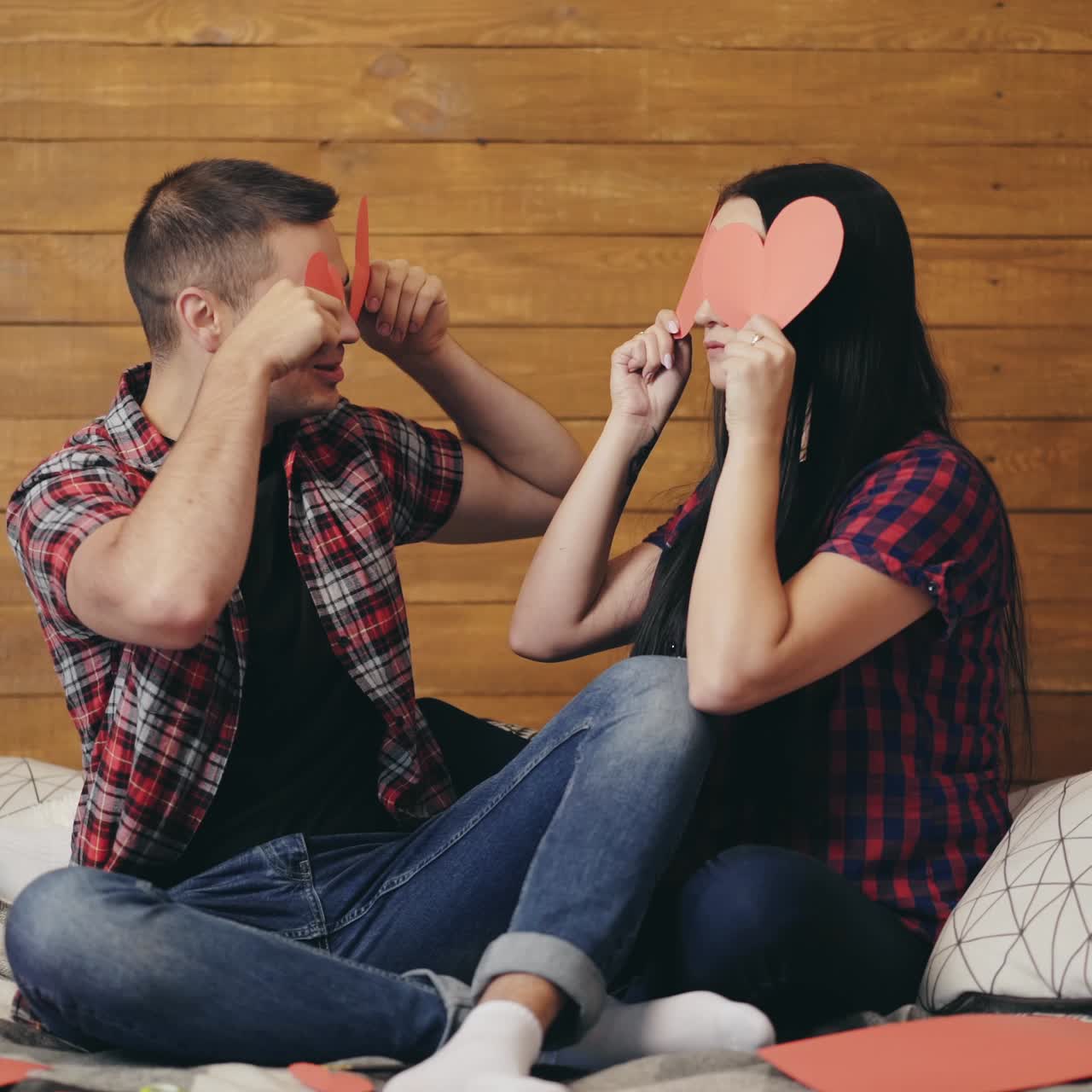 Man with his lovely girl