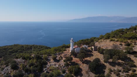 Lighthouse-Drone-Shot