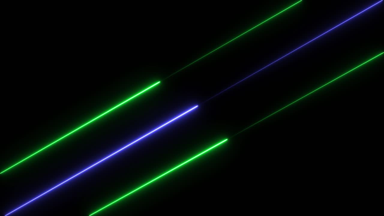 Abstract neon laser lights
