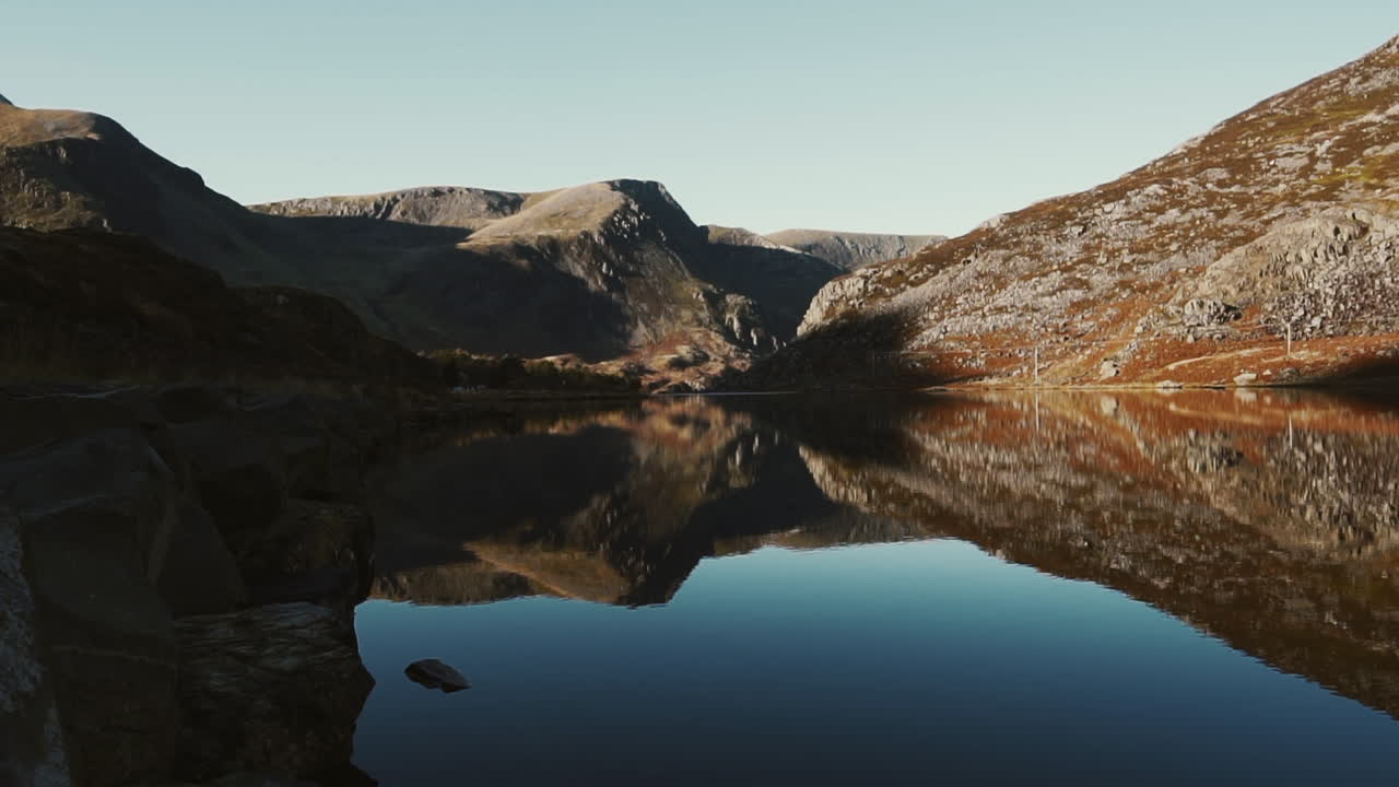 Lake and Mountains Durning Sunset