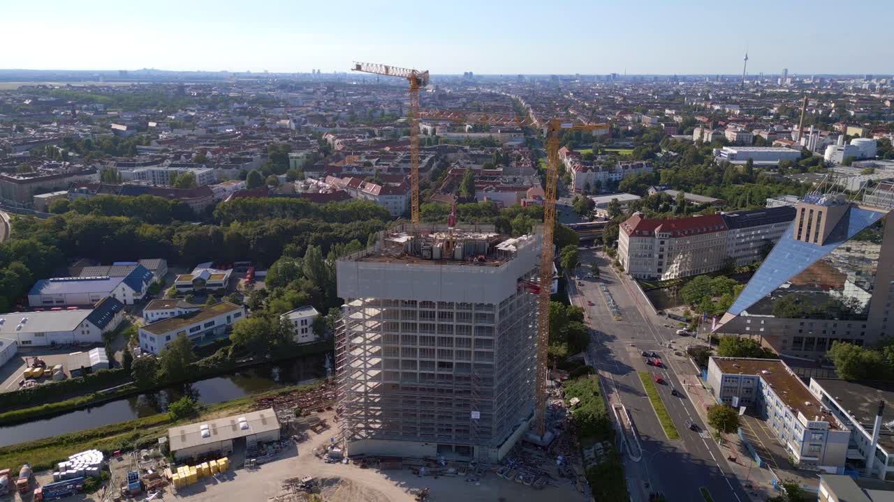 rascacielos en construcción berlin