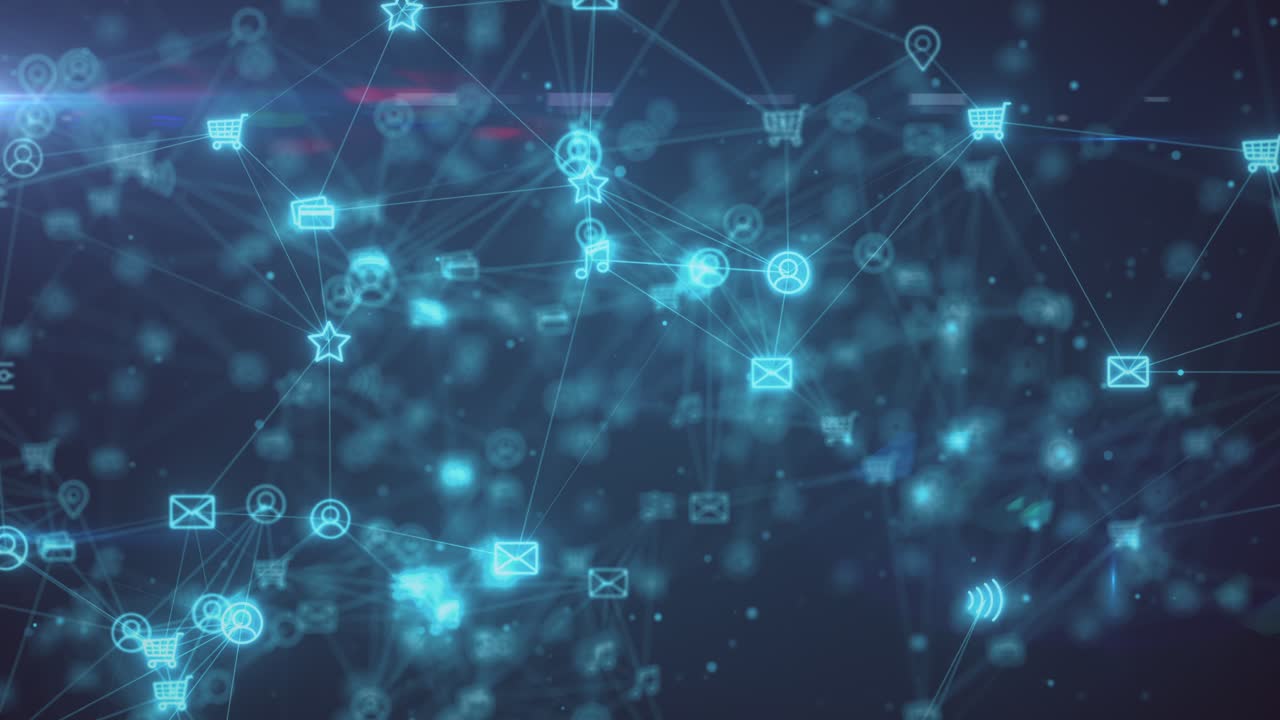 conexiones de redes digitales globales