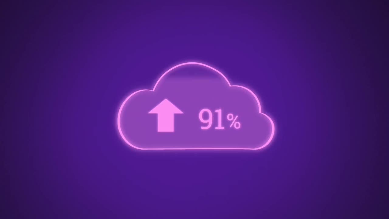 cargar nubes de progreso