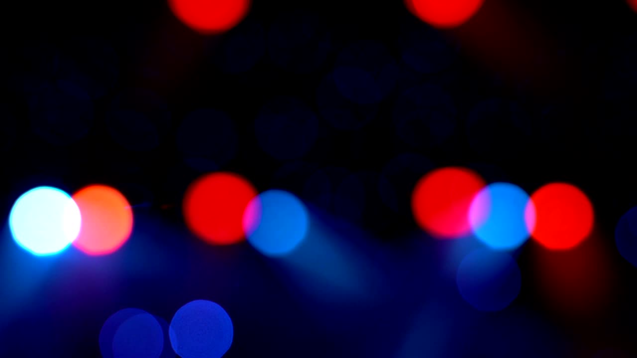 Fundo abstrato colorido bokeh circular