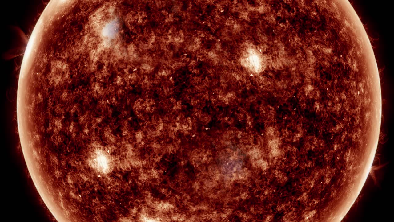 медленное увеличение в направлении солнца - крупный план