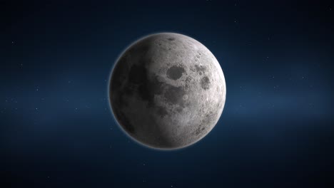 el lapso de tiempo de las fases lunares cambiando