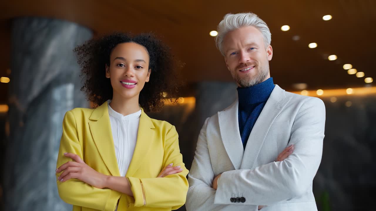 Confident Business Professionals