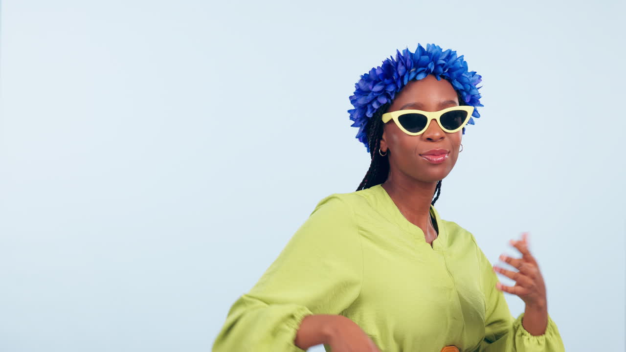 흑인 여성과 함께 파티, 춤, 휴가