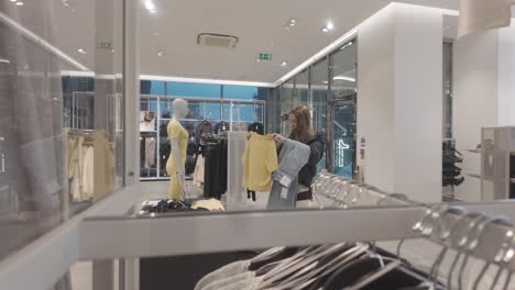 young teenage girl choices, female fashion shopping, store products