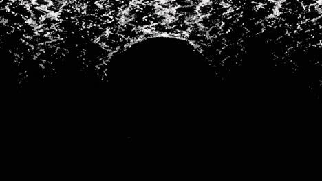 abstract circle with noise