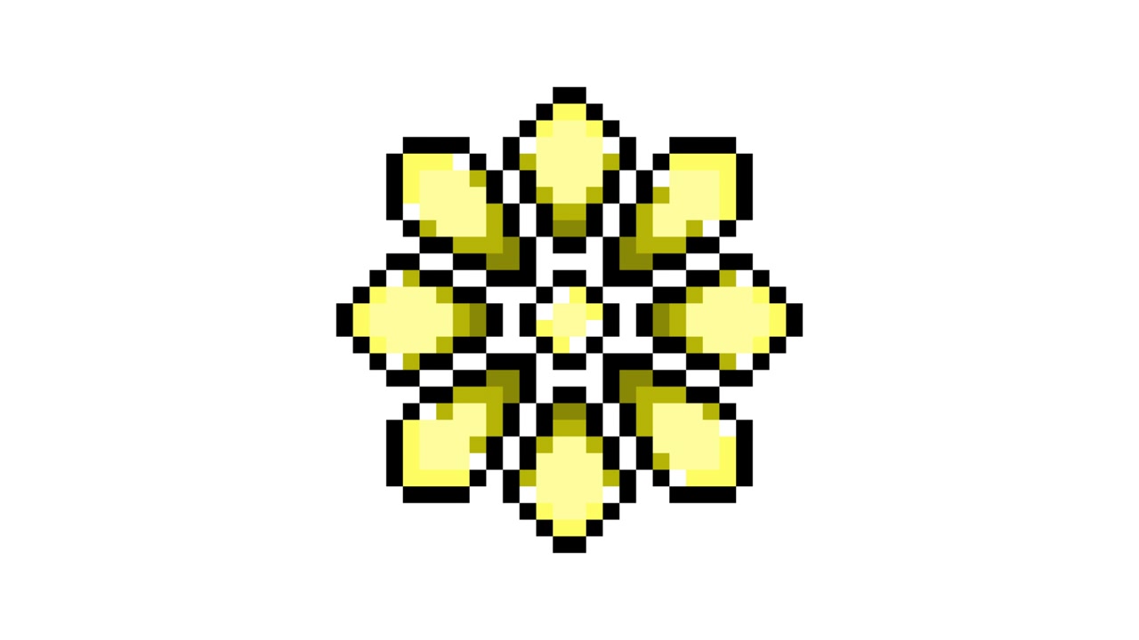 Pixel Art Pop-up Icon Animation with Flower 01 (4).mov