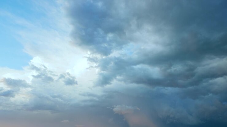 Soft drifting clouds seamless looping animated background
