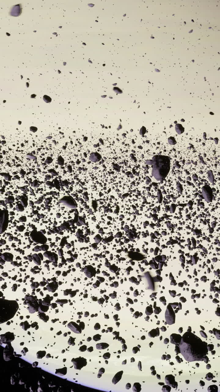 Exploring the vastness of space with a stunning asteroid field revealed